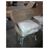 Hampton Bay  Wicker Outdoor Lounge Chair