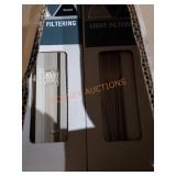 1" vinyl blinds. 29"x64" 6pks/box. 3xthebid! .