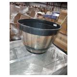 20" plastic barrel planter