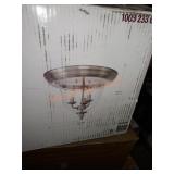 Home decorators 3 light flush mount light