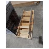 Werner attic folding stairs