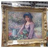 Alfieri Framed Canvas Art Painting