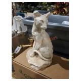 Small cat statue