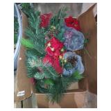Holiday decor box lot