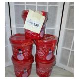 Plastic Christmas storage