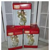 Holiday glass ornaments