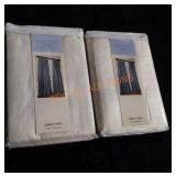 Linens n things 42"x96" Silk curtains, 2 count