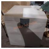 20.5"x19" wooden storage box