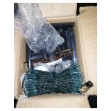 Solar powered string lights