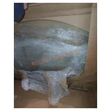 Round glass table top