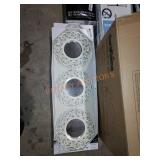 Mainstays scroll mirror set