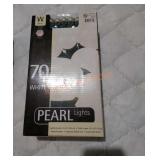 70 white pearl lights