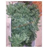 Tote of lighted garland