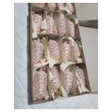 Western Germany Glass pinecone ornaments