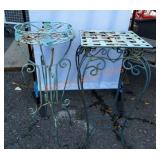 Metal plant stands