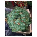 4 count holiday wreaths