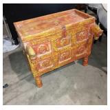 Decorative Asian Horsehead chest