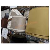 Lamp shade shelf lot