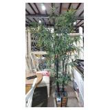 Faux lighted  clematis