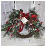 Battery operated wreath