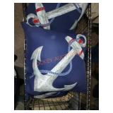 Set of anchor pillows
