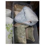 Tote of pillows