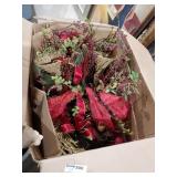 Large box Christmas decor