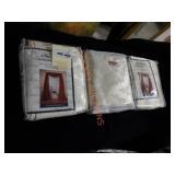 Park B Smith LTD 6 yard window scarves. 3 count