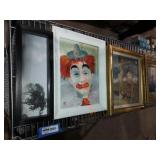 Misc art lot shelf lot