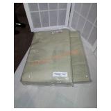 Ballard design twill panel curtain set