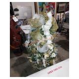 Lighted Christmas tree