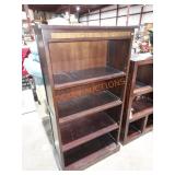 Book case with Wood inlay