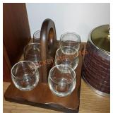 Cup carrier and ice bucket