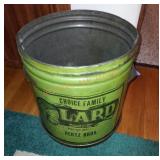 Old choice family lard tin