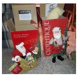 Pair of Clothtiques Santa