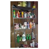 Garage shelf contents