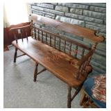 Hall bench