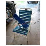 Outdoor folding chairs