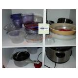 Misc. Kitchen cabinet lot