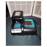 Makita battery and charger