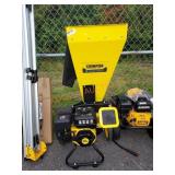 Champion 3in capacity wood chipper