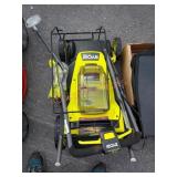 Ryobi one push lawnmower