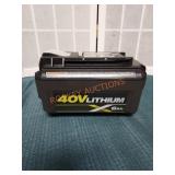 Ryobi battery