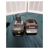 Ryobi battery and charger