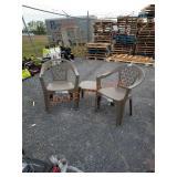 3pc outdoor furniture set