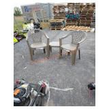 3pc outdoor furniture set