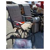 Hampton Bay Swivel Dining Chairs