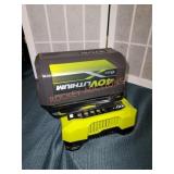 Ryobi battery and charger
