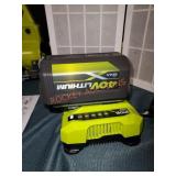 Ryobi battery and charger