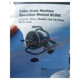 Cable drum machine